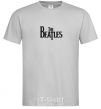 Men's T-Shirt THE BEATLES original grey фото