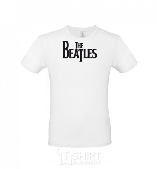 Men's T-Shirt THE BEATLES original White фото