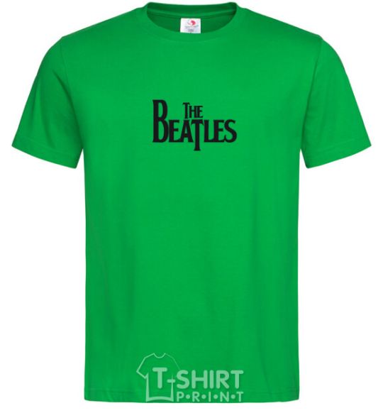 Men's T-Shirt THE BEATLES original kelly-green фото