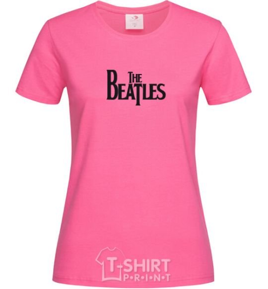 Women's T-shirt THE BEATLES original heliconia фото