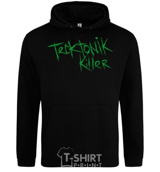 Men`s hoodie TECKTONIK KILLER black фото