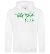 Men`s hoodie TECKTONIK KILLER White фото