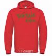 Men`s hoodie TECKTONIK KILLER bright-red фото