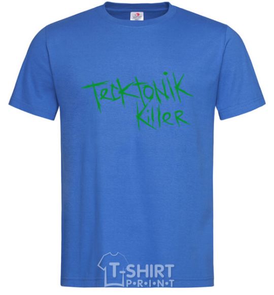 Men's T-Shirt TECKTONIK KILLER royal-blue фото