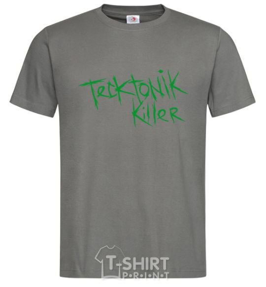 Men's T-Shirt TECKTONIK KILLER dark-grey фото