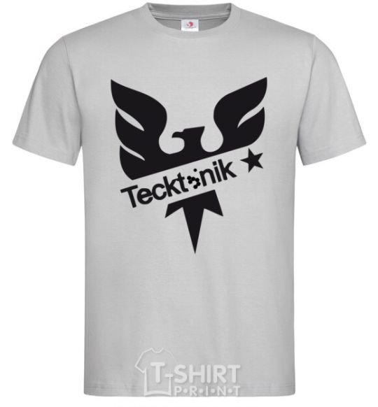 Men's T-Shirt TECKTONIK grey фото