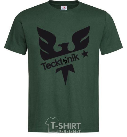 Men's T-Shirt TECKTONIK bottle-green фото