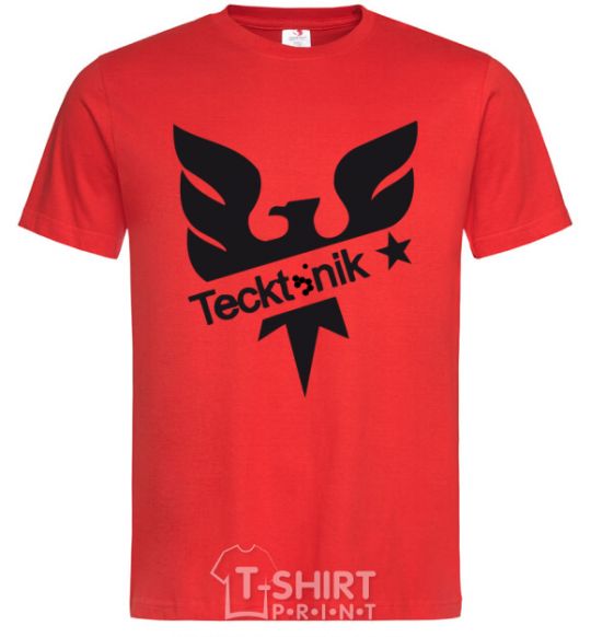 Men's T-Shirt TECKTONIK red фото