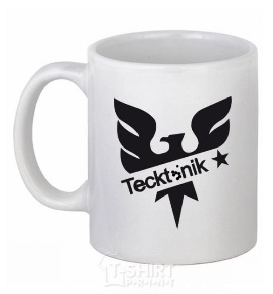 Ceramic mug TECKTONIK White фото