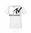 Men's T-Shirt MTV White фото