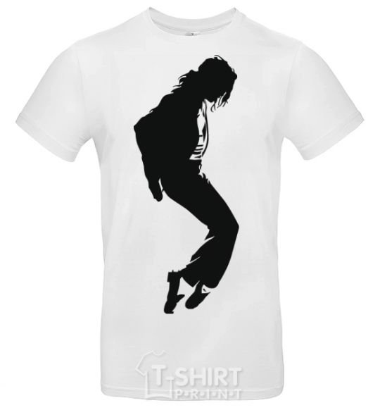 Men's T-Shirt MICHAEL JACKSON White фото