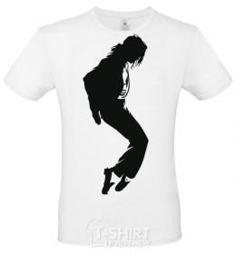 Men's T-Shirt MICHAEL JACKSON White фото