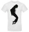 Men's T-Shirt MICHAEL JACKSON White фото