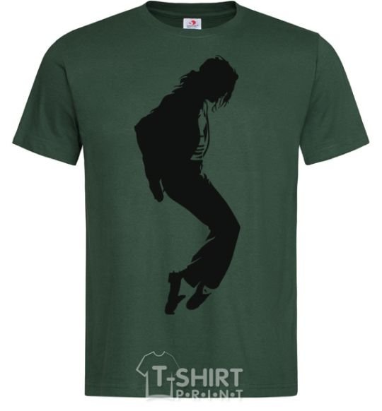 Men's T-Shirt MICHAEL JACKSON bottle-green фото