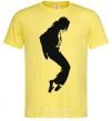 Men's T-Shirt MICHAEL JACKSON cornsilk фото