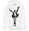 Men`s hoodie MICHAEL JACKSON SHOW White фото