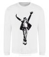 Sweatshirt MICHAEL JACKSON SHOW White фото