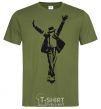 Men's T-Shirt MICHAEL JACKSON SHOW millennial-khaki фото