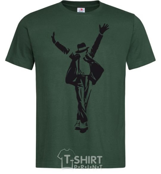 Men's T-Shirt MICHAEL JACKSON SHOW bottle-green фото