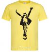 Men's T-Shirt MICHAEL JACKSON SHOW cornsilk фото