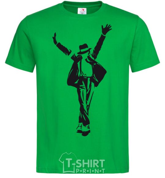 Men's T-Shirt MICHAEL JACKSON SHOW kelly-green фото