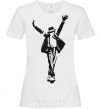 Women's T-shirt MICHAEL JACKSON SHOW White фото