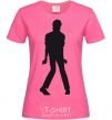 Women's T-shirt MICHAEL JACKSON DANCING heliconia фото