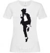 Women's T-shirt MICHAEL JACKSON HAT White фото