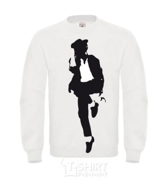 Sweatshirt MICHAEL JACKSON HAT White фото