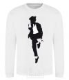 Sweatshirt MICHAEL JACKSON HAT White фото