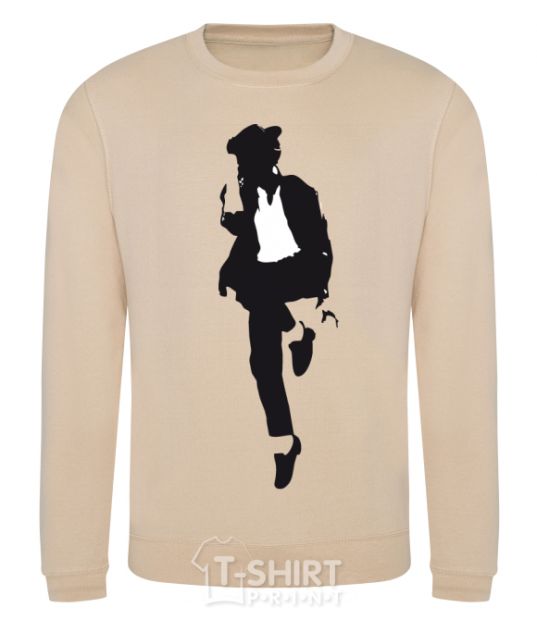 Sweatshirt MICHAEL JACKSON HAT sand фото