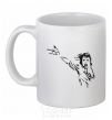 Ceramic mug MICHAEL JACKSON SCREAM White фото