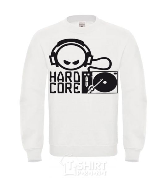 Sweatshirt HARD CORE White фото