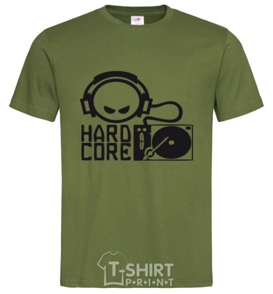 Men's T-Shirt HARD CORE millennial-khaki фото