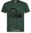 Men's T-Shirt HARD CORE bottle-green фото