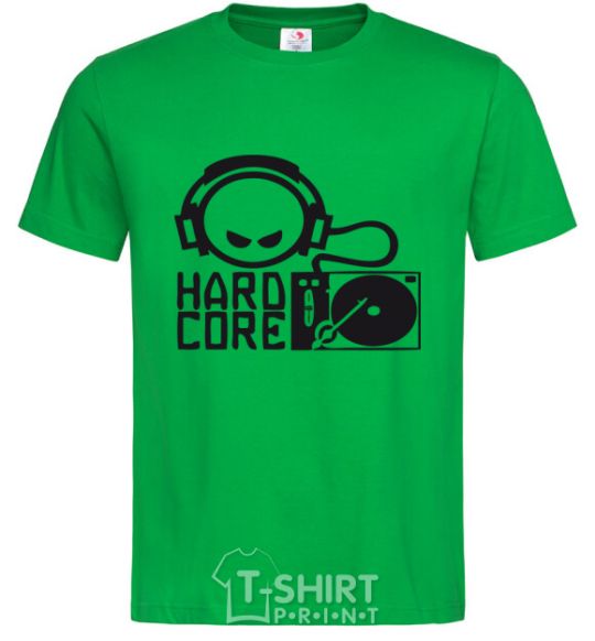 Men's T-Shirt HARD CORE kelly-green фото