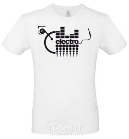 Men's T-Shirt ELECTRO White фото
