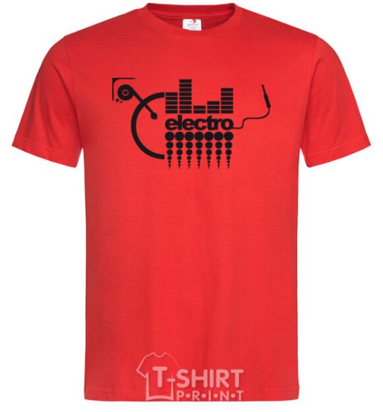 Men's T-Shirt ELECTRO red фото