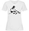 Women's T-shirt DJ at the console White фото