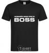 Men's T-Shirt Just call me boss black фото