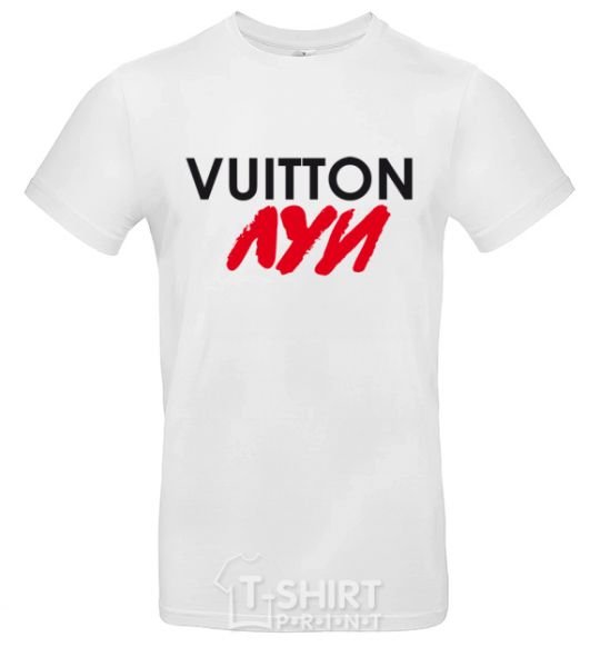 Men's T-Shirt LOUIE VUITTON White фото