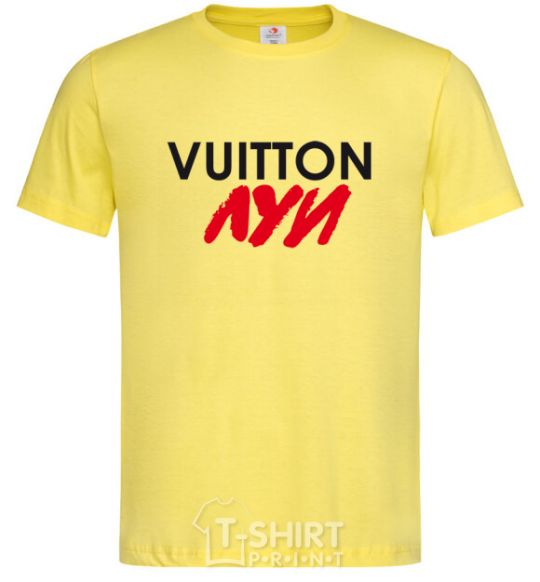 Men's T-Shirt LOUIE VUITTON cornsilk фото