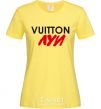 Women's T-shirt LOUIE VUITTON cornsilk фото