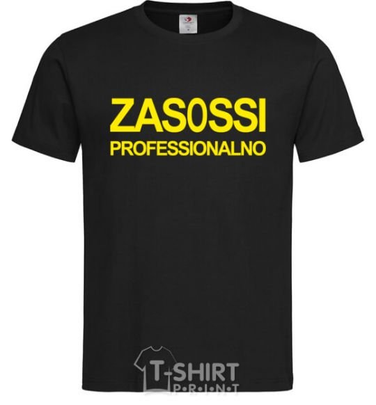 Men's T-Shirt ZASOSSI black фото