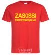 Men's T-Shirt ZASOSSI red фото