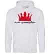 Men`s hoodie CROWN T-SHIRT sport-grey фото