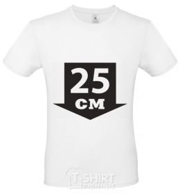 Men's T-Shirt 25 СМ White фото