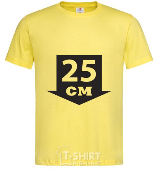 Men's T-Shirt 25 СМ cornsilk фото