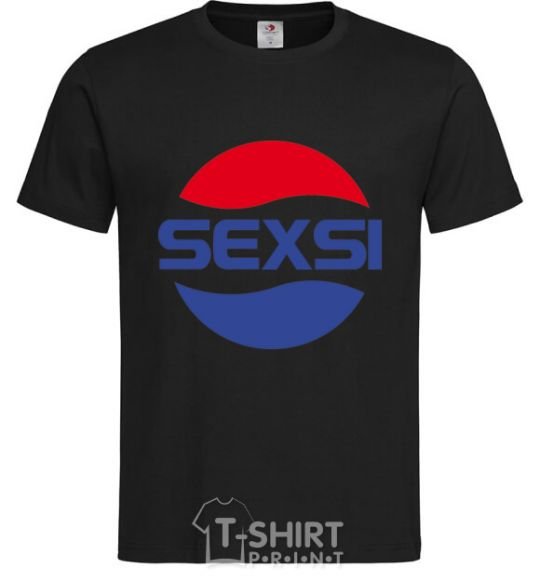 Men's T-Shirt SEXSI black фото