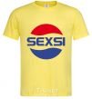 Men's T-Shirt SEXSI cornsilk фото